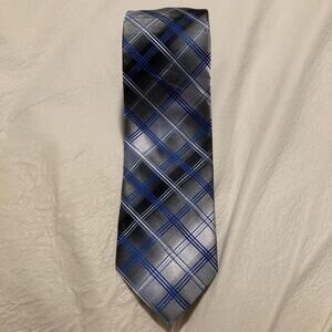 NWOT Pierre Cardin Blue Plaid Tie